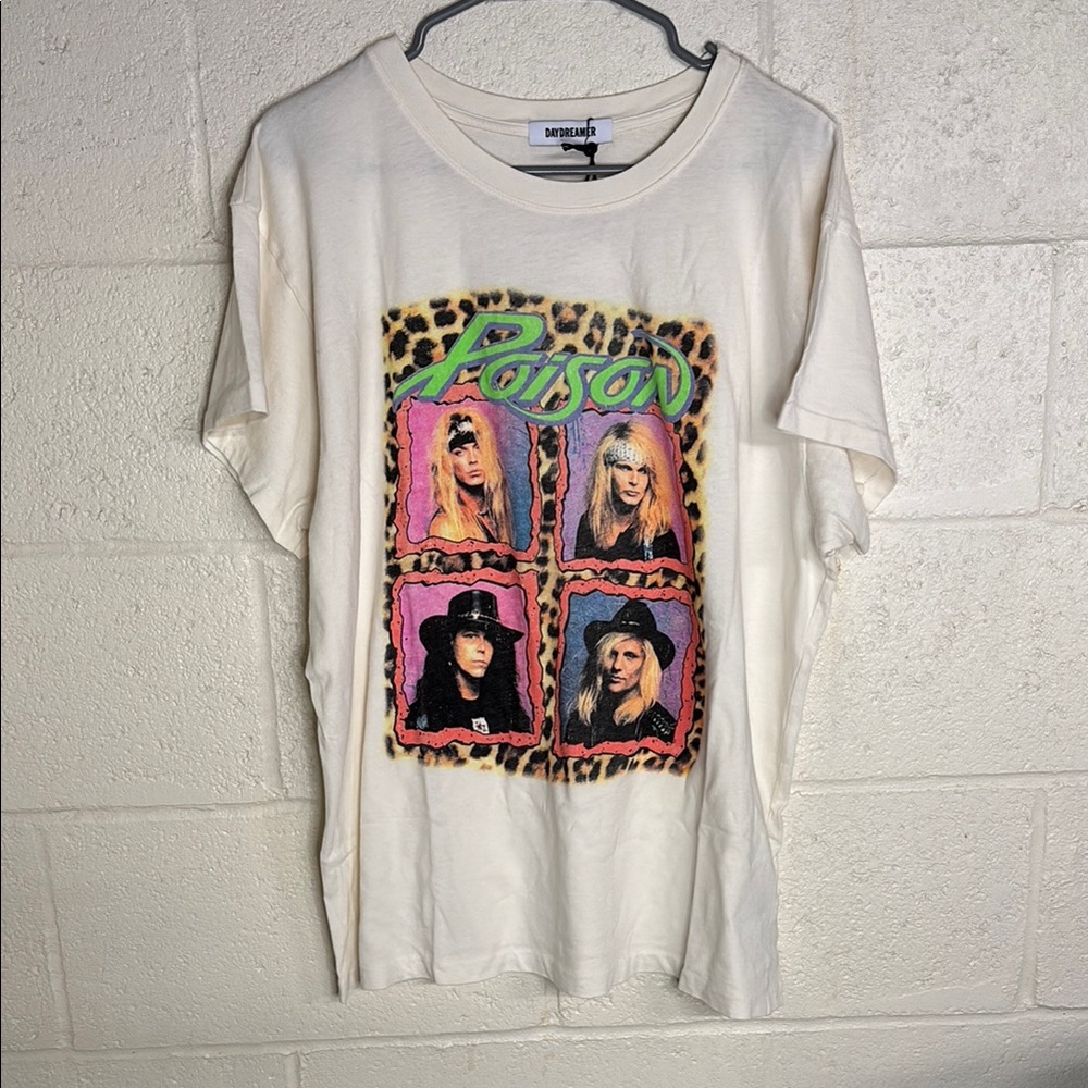 Daydreamer Poison “Talk Dirty To Me” LA tee NWT XL